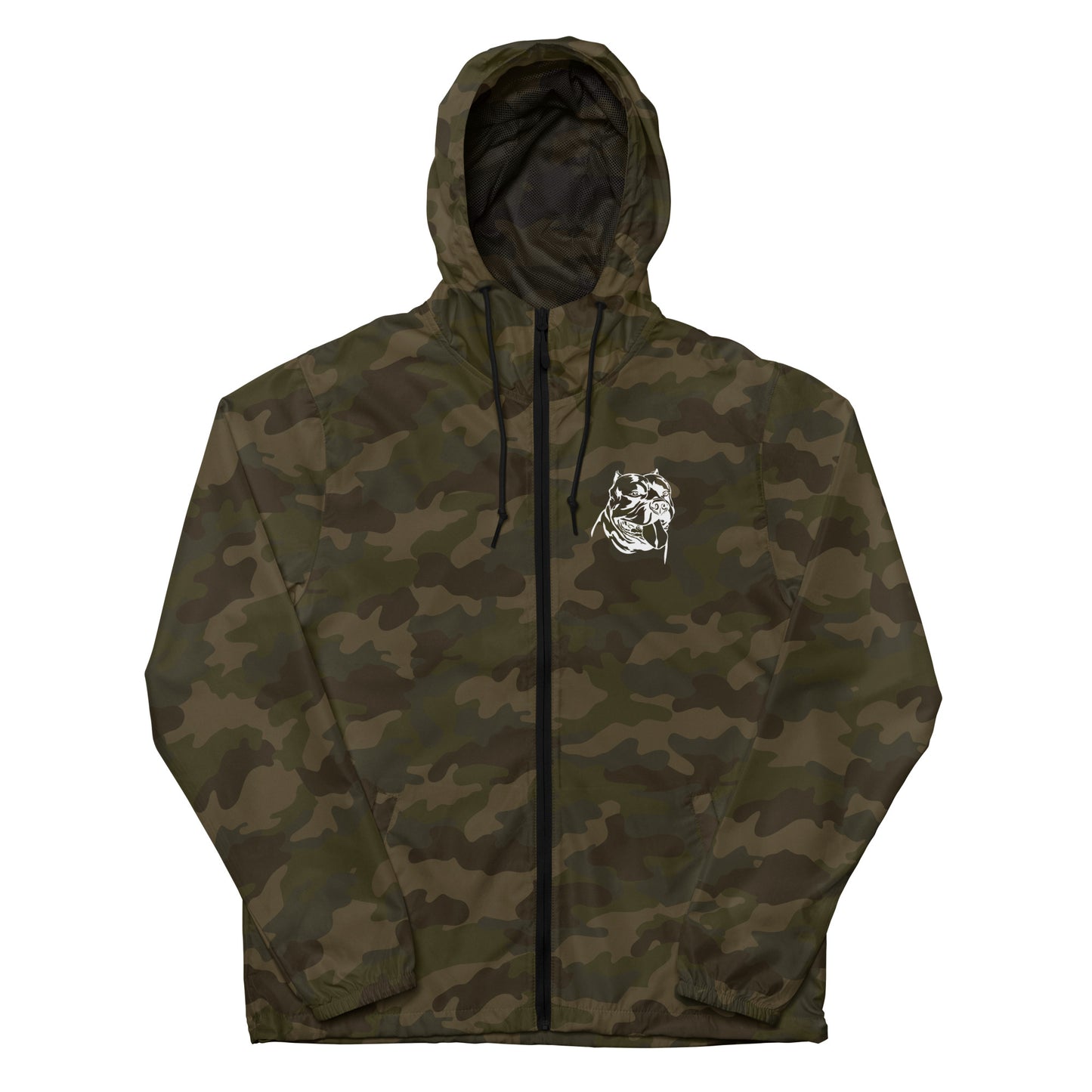 Unisex lightweight zip up windbreaker