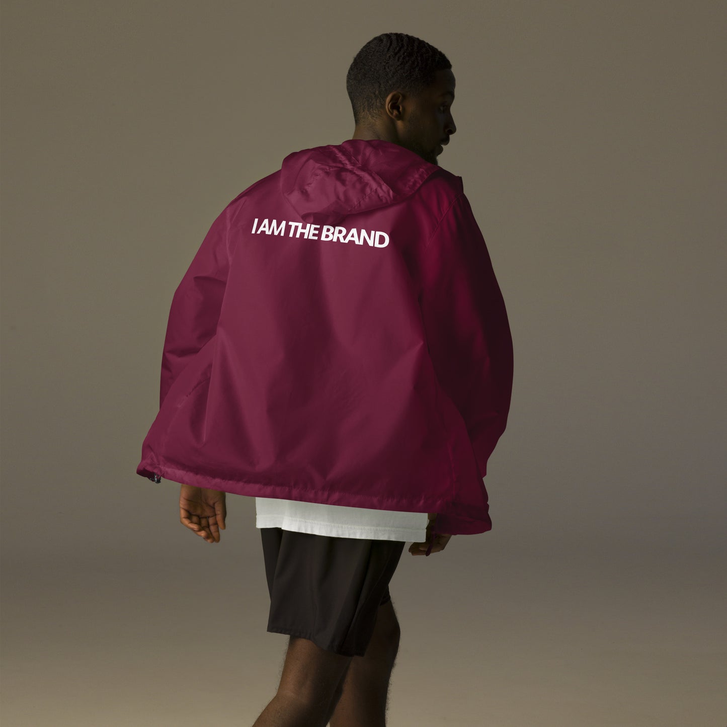 Unisex lightweight zip up windbreaker