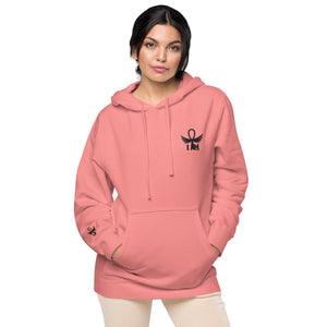 I AM Ankh Unisex pigment-dyed hoodie