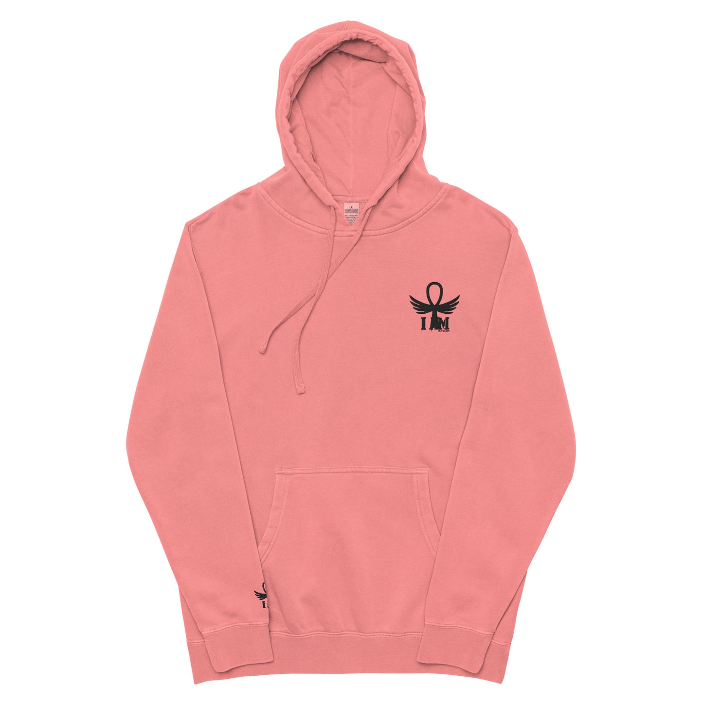 I AM Ankh Unisex pigment-dyed hoodie