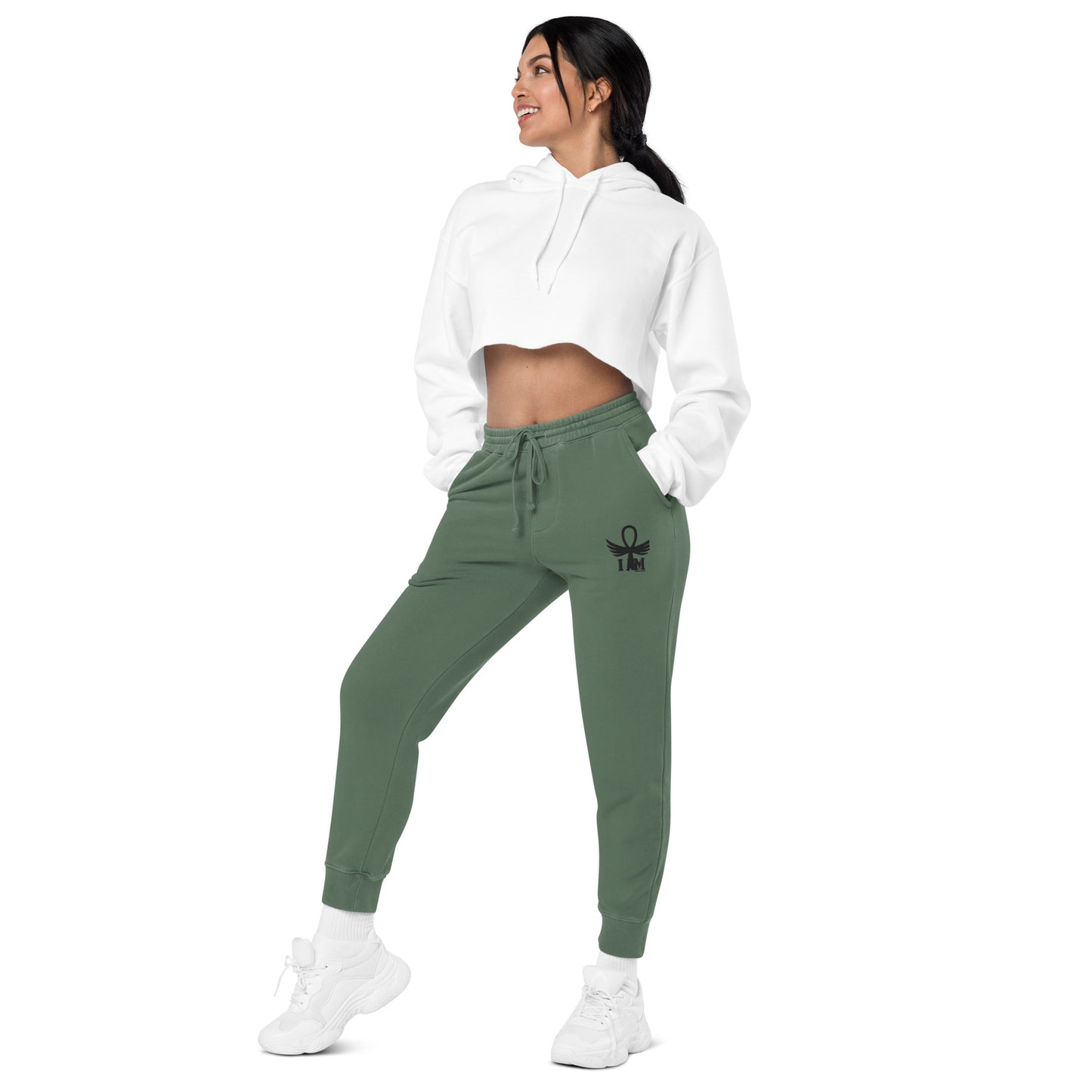 I Am Ankh Unisex pigment-dyed sweatpants
