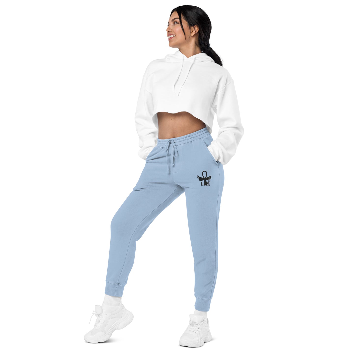 I Am Ankh Unisex pigment-dyed sweatpants