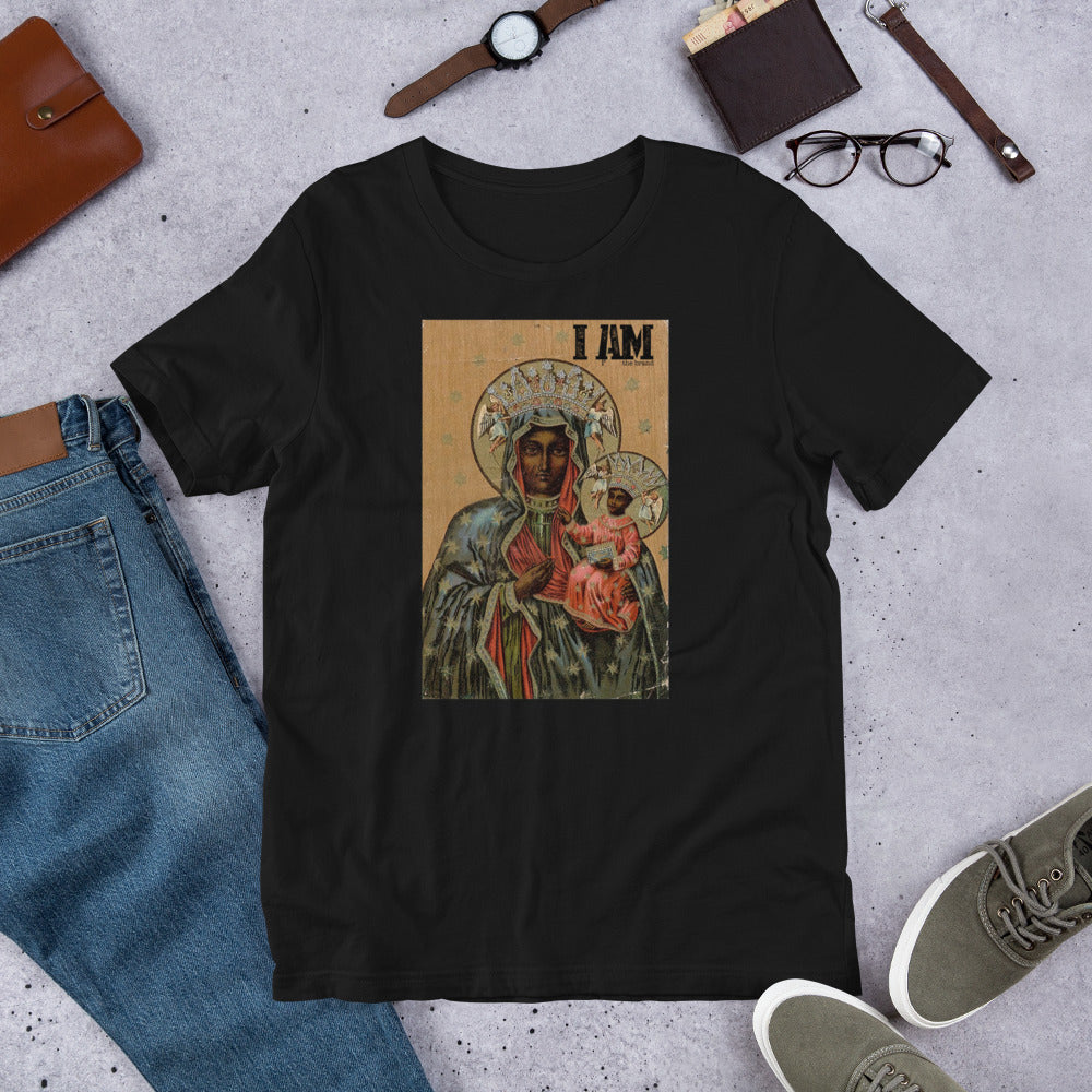 Black Madonna Short-Sleeve Unisex T-Shirt