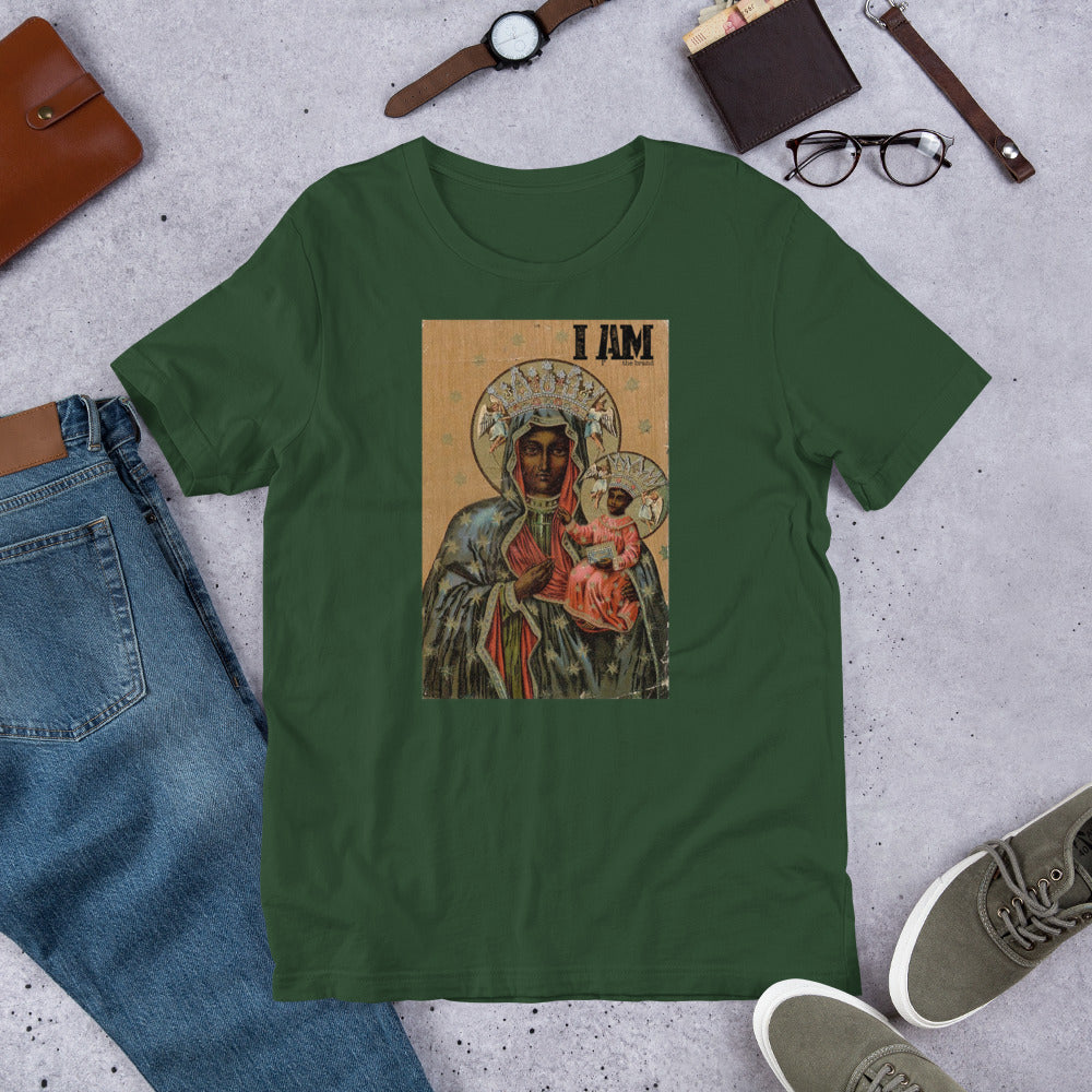 Black Madonna Short-Sleeve Unisex T-Shirt