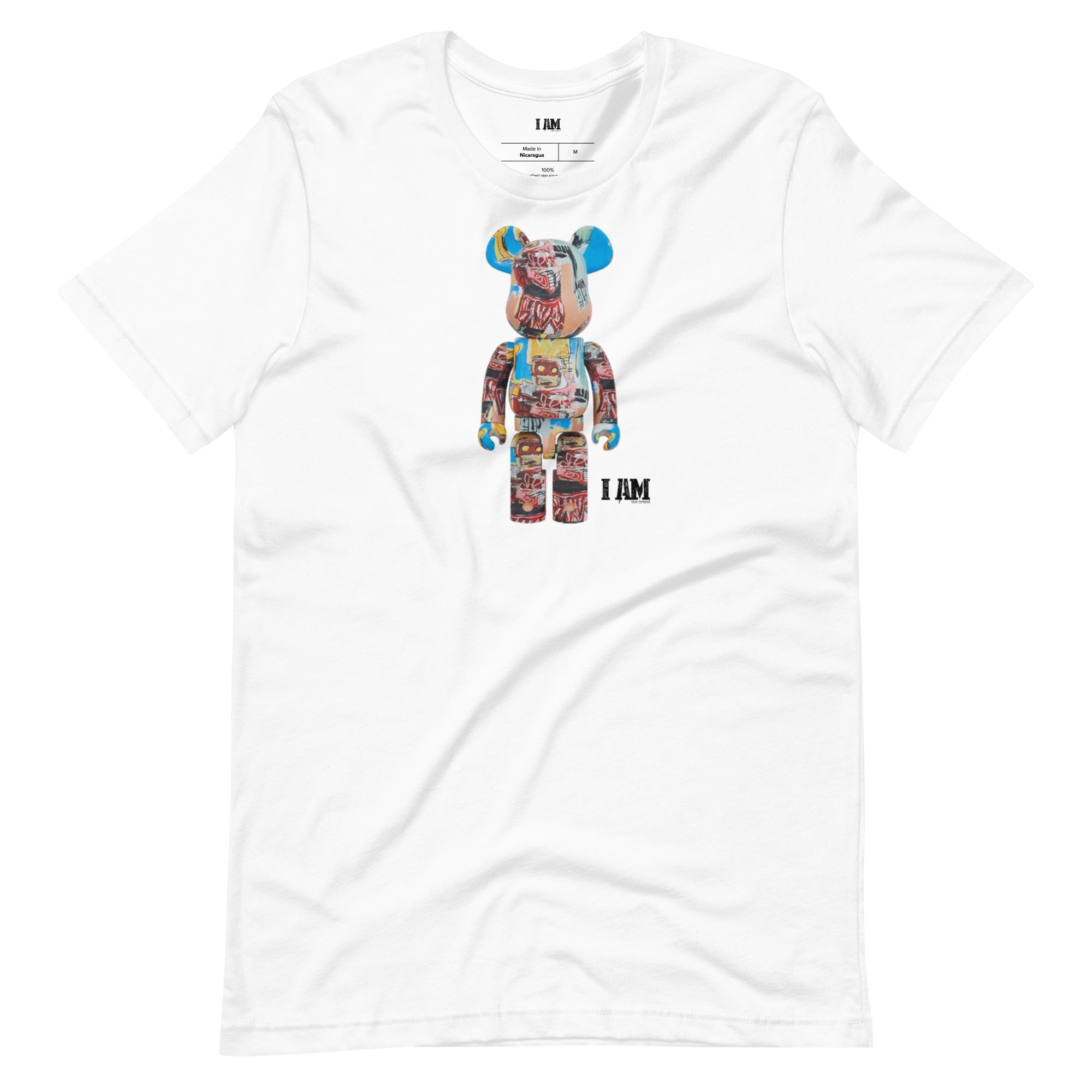 “BRICK BASQUIAT “ statement loungewear Short-sleeve unisex t-shirt