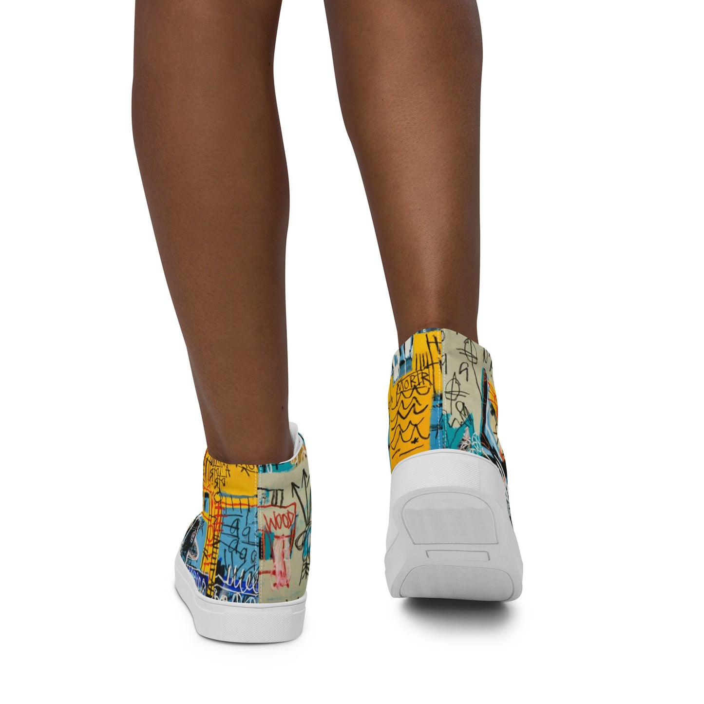 Arts  Crowns Women’s high top canvas shoes