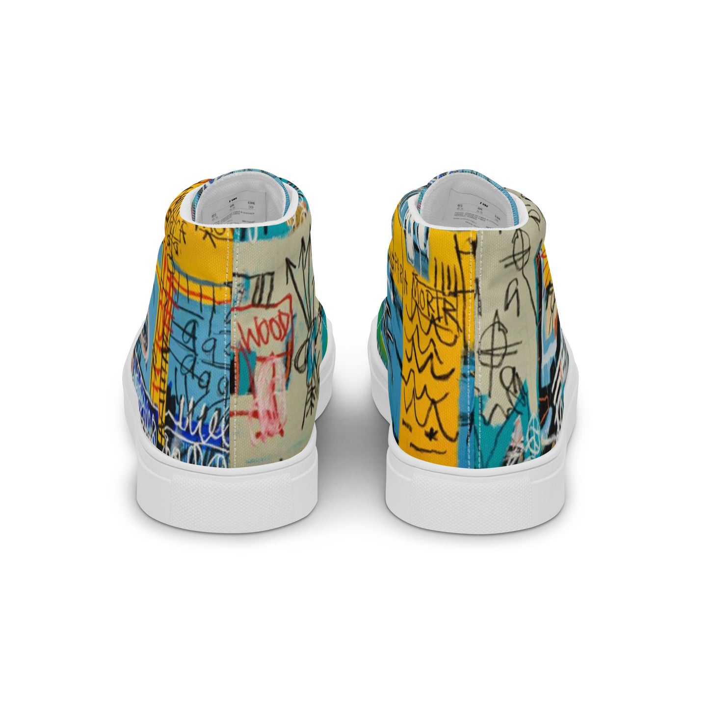 Arts  Crowns Women’s high top canvas shoes