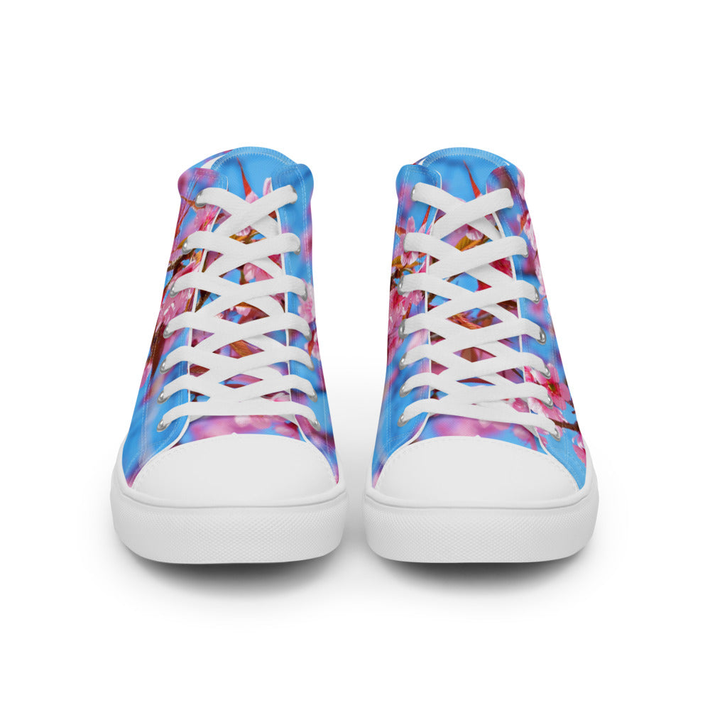 “ The Nahje’ ”  Women’s high top canvas shoes