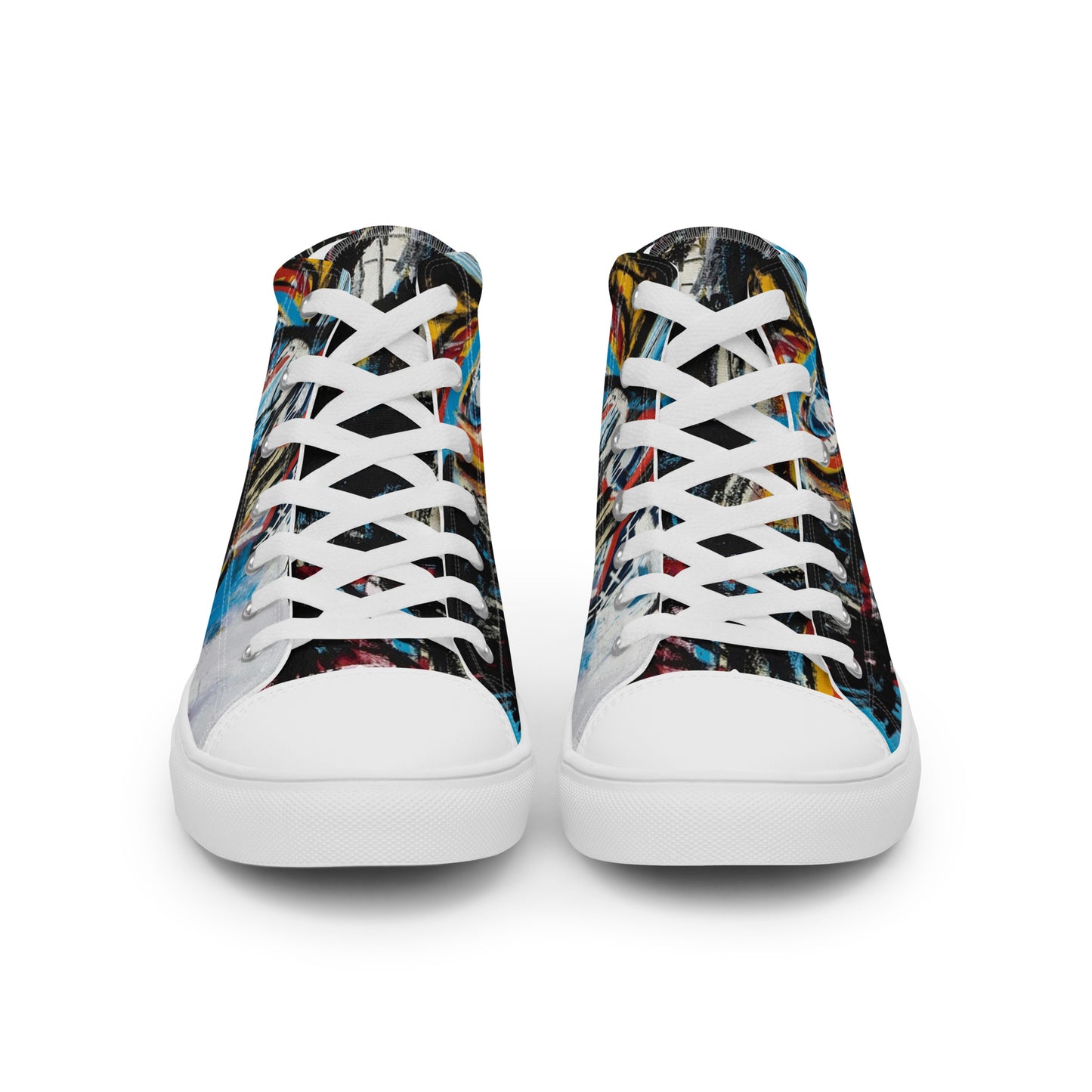 Bas face Women’s high top canvas shoes