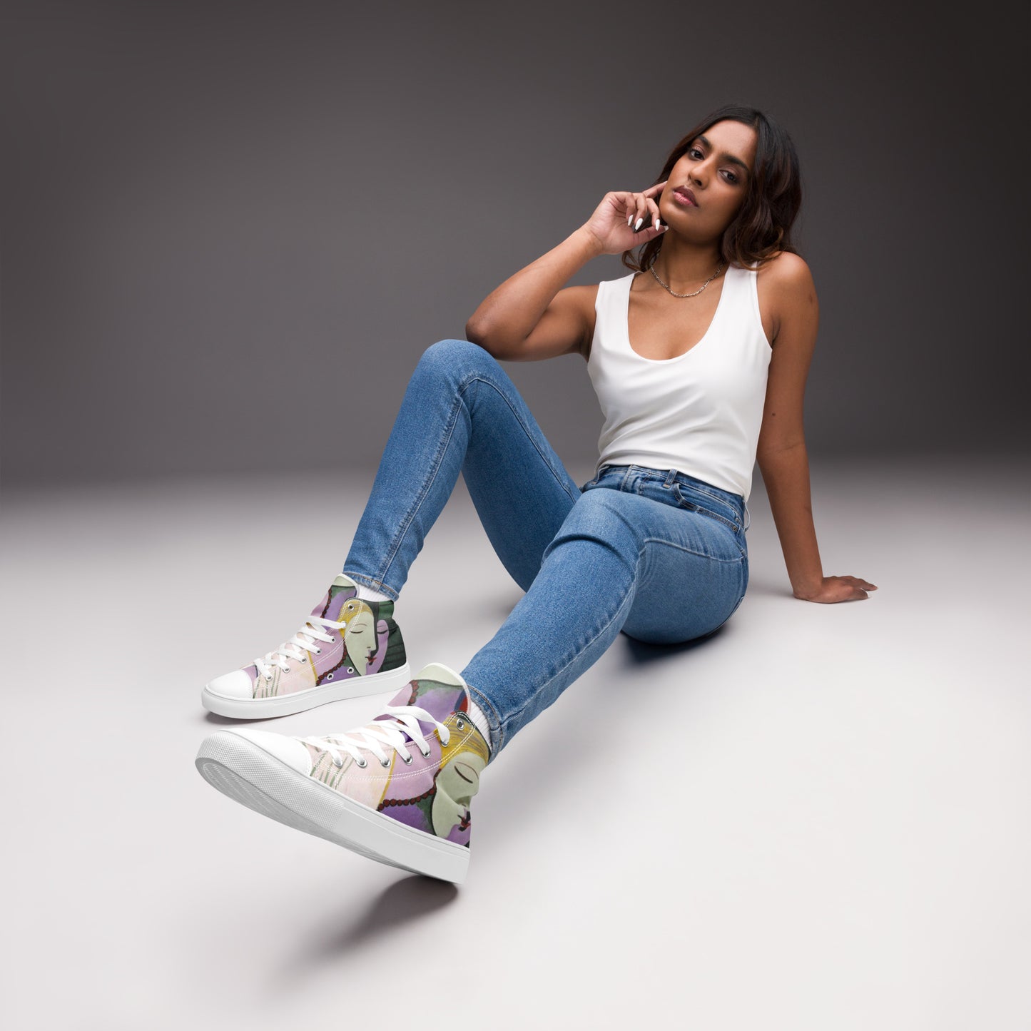 The dream Women’s high top canvas shoes