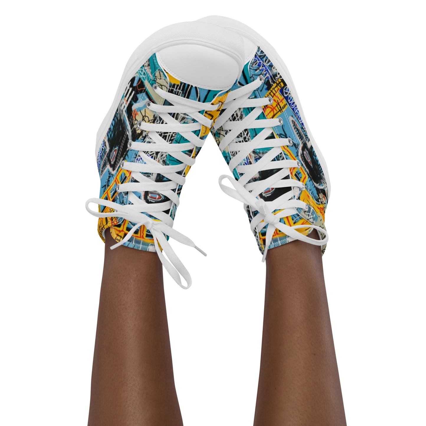 Arts  Crowns Women’s high top canvas shoes