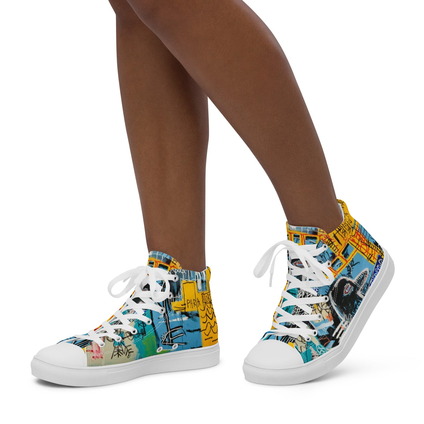 Arts  Crowns Women’s high top canvas shoes