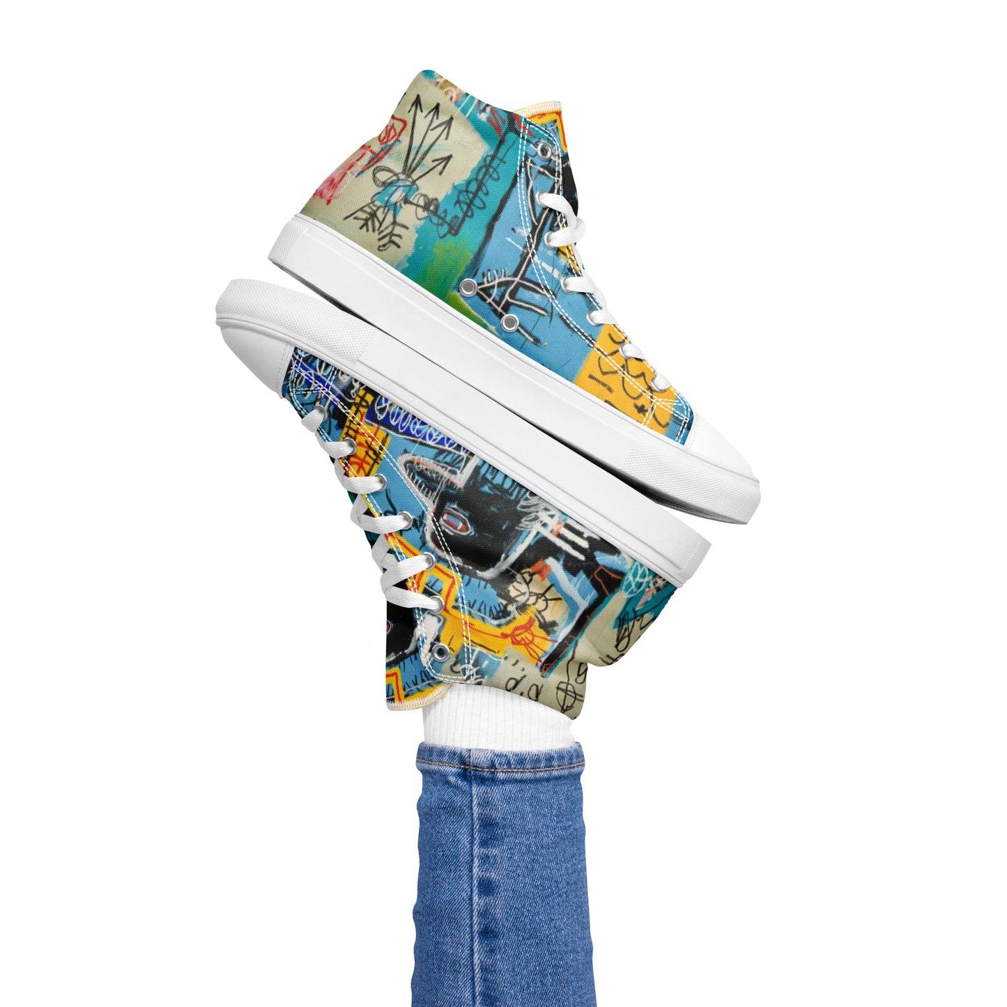 Arts  Crowns Women’s high top canvas shoes