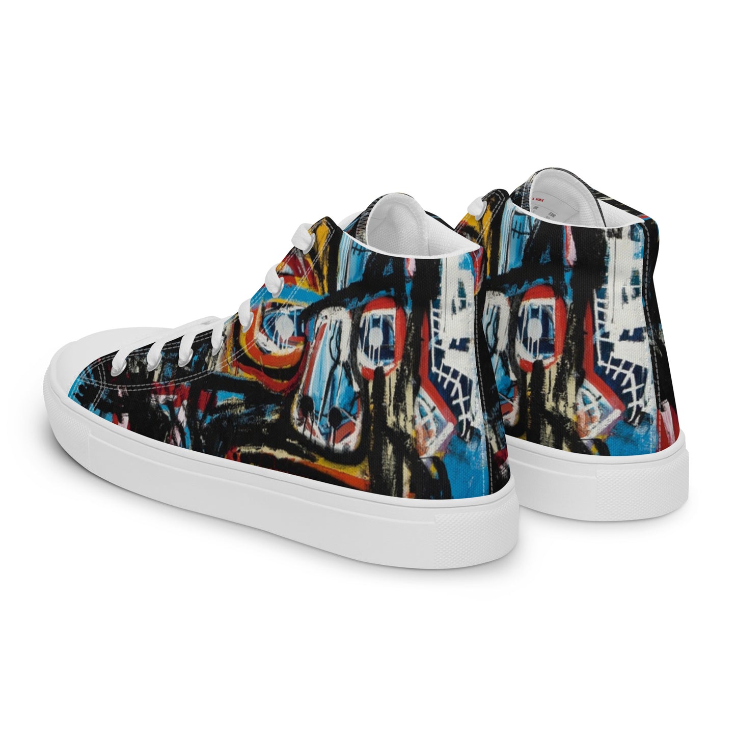 Bas face Women’s high top canvas shoes
