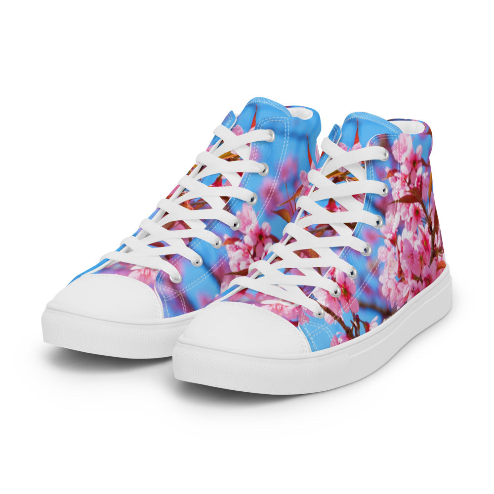 “ The Nahje’ ”  Women’s high top canvas shoes