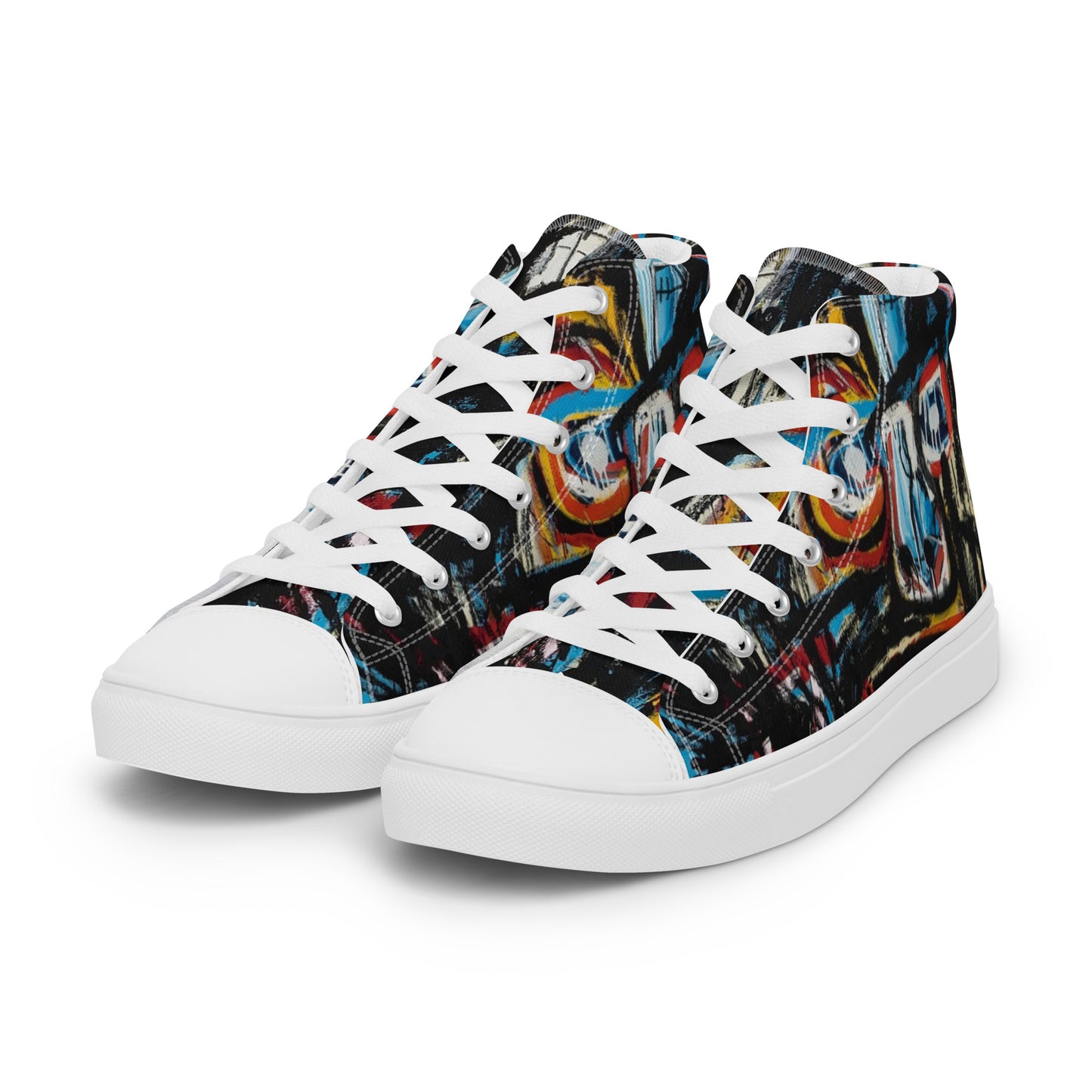 Bas face Women’s high top canvas shoes
