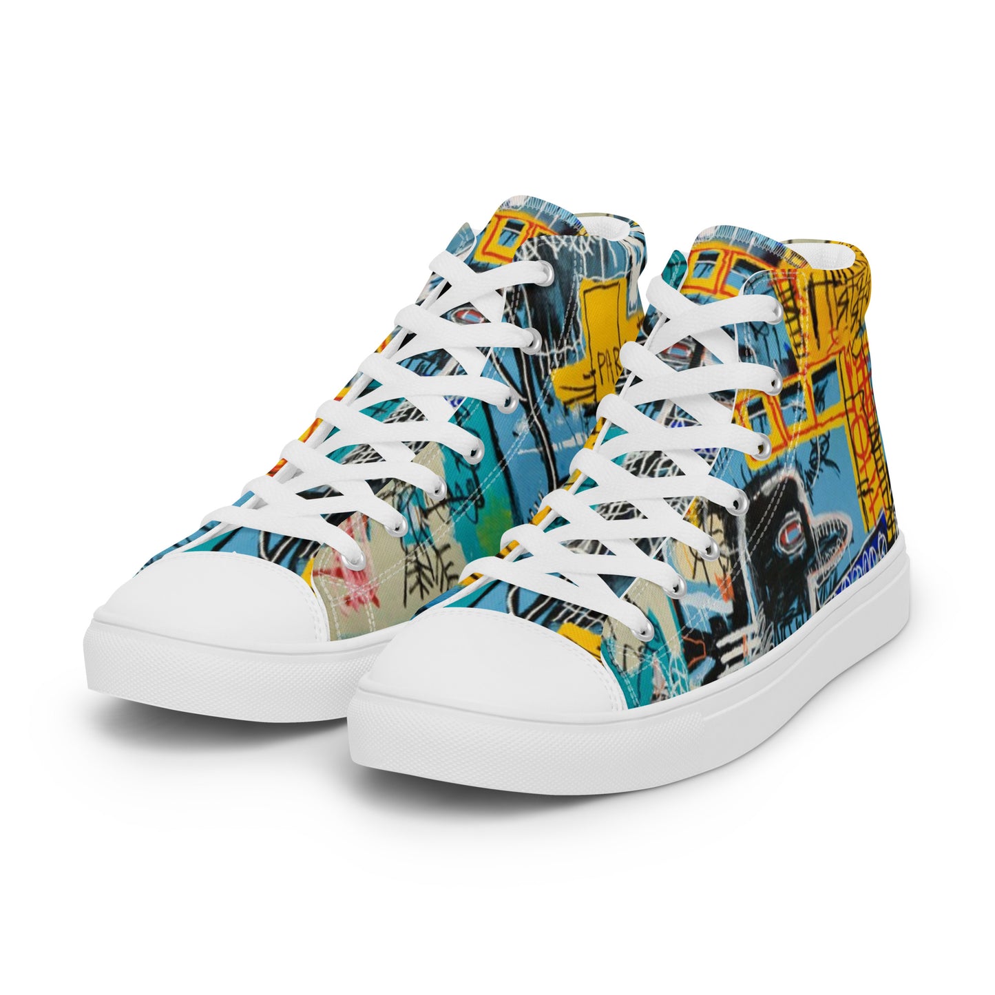 Arts  Crowns Women’s high top canvas shoes