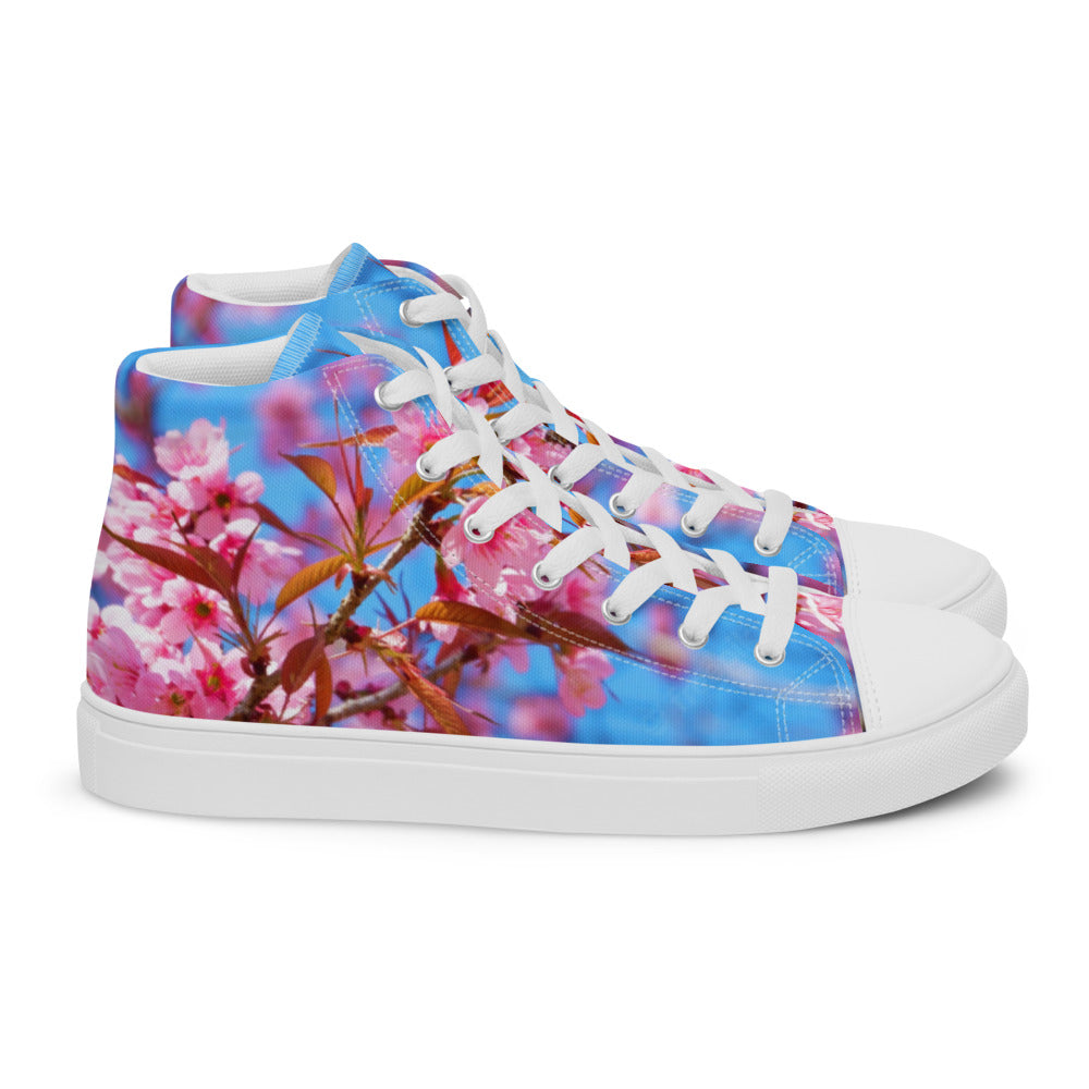 “ The Nahje’ ”  Women’s high top canvas shoes