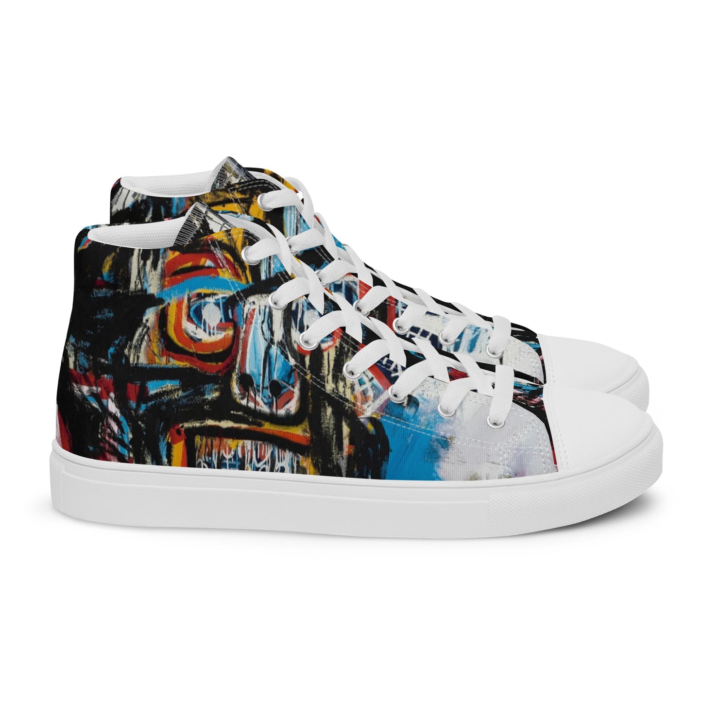 Bas face Women’s high top canvas shoes