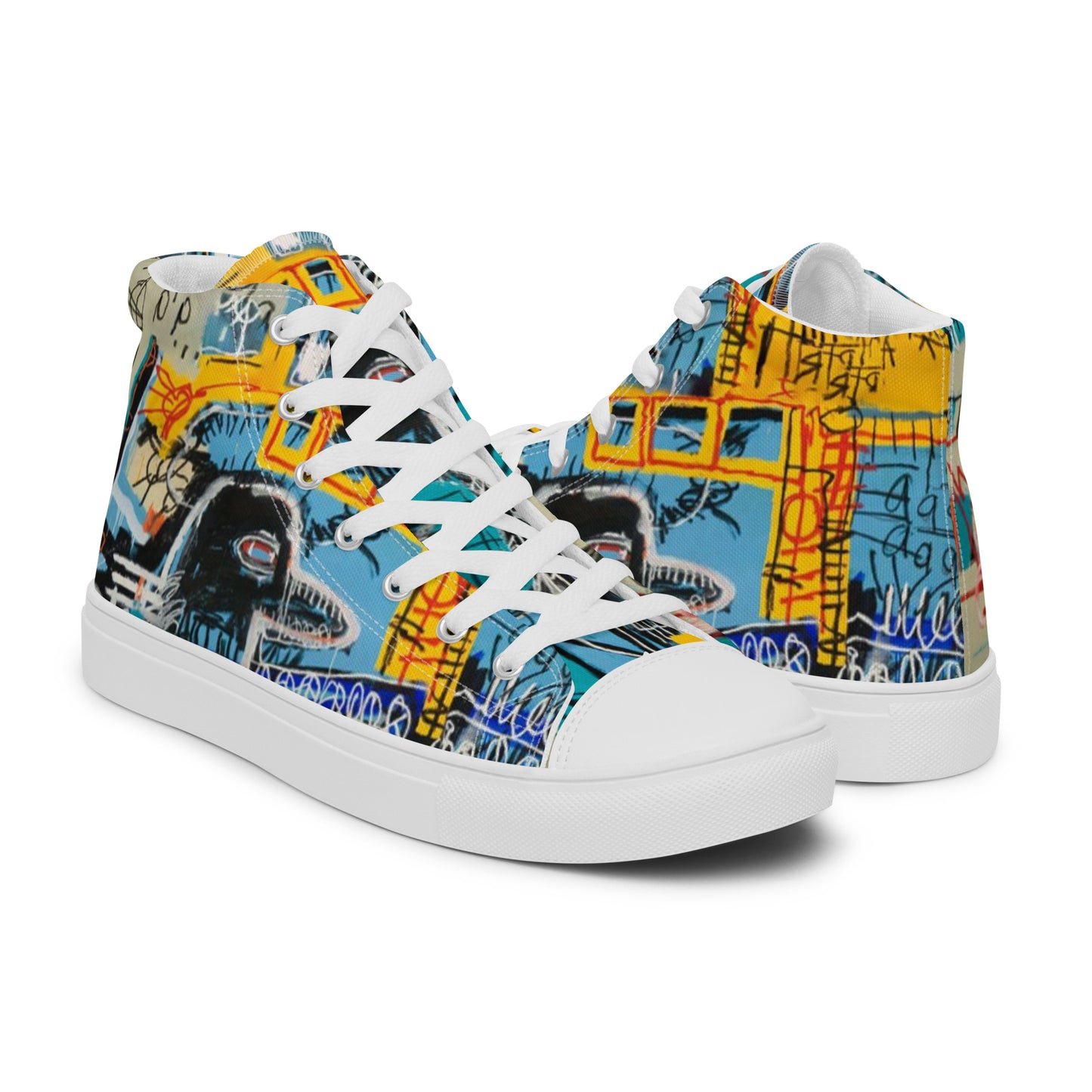 Arts  Crowns Women’s high top canvas shoes