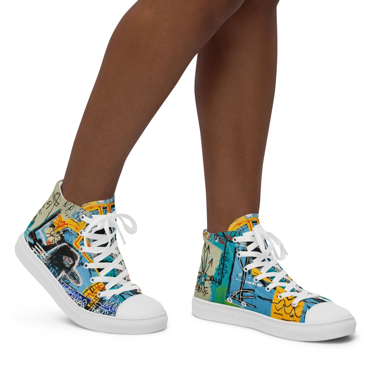 Arts  Crowns Women’s high top canvas shoes