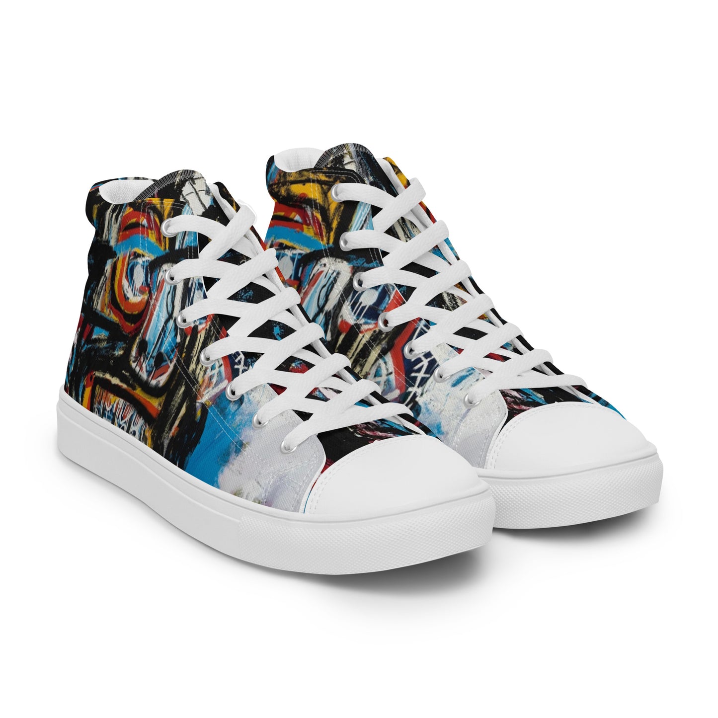 Bas face Women’s high top canvas shoes