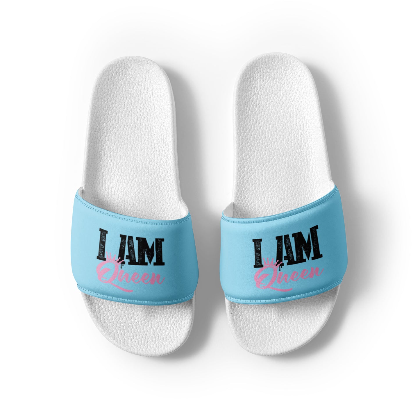 I Am Queen Women's slides